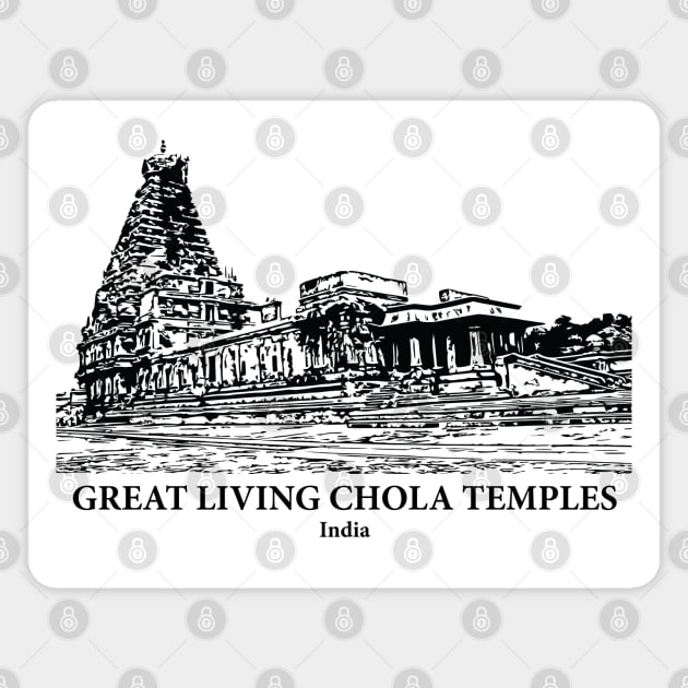 Great Living Chola Temples - India Magnet by Lakeric